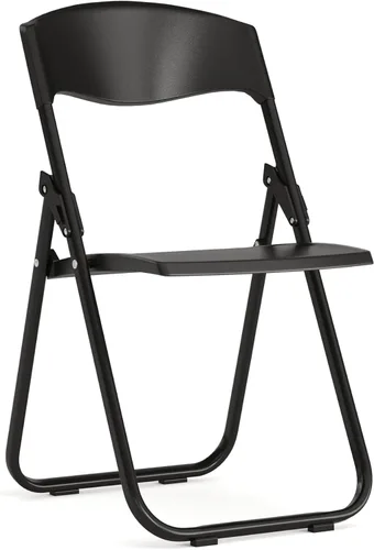 Vista 17 de Flash Furniture HERCULES Series - Silla plegable de plástico blanco