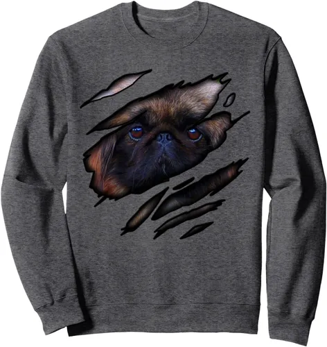 Vista 3 de Camiseta Pekingese in me, camiseta para perro, sudadera para perro de pedigrí, Negro, S