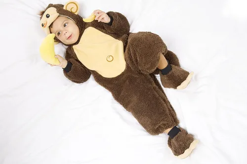 Vista 2 de Spooktacular Creations Baby Monkey Costume Deluxe Set