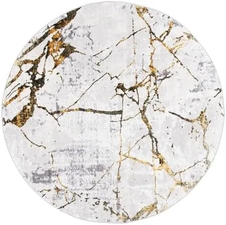 Vista 36 de SAFAVIEH Amelia Collection - Alfombra decorativa de 2 x 4 pies, gris y negro, diseño abstracto moderno, no desprende pelusa y de fácil cuidado