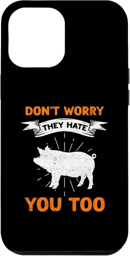 Vista 6 de iPhone 15 Pot Belly Pig Owner Pot Belly Pig Harness Pig Mama Case