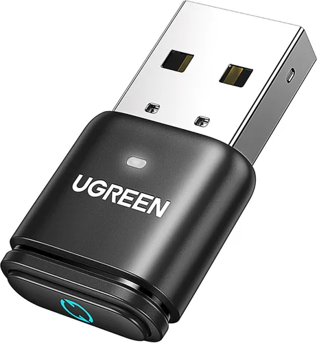 Vista 9 de UGREEN Bluetooth 5.3 Adapter for PS4 PS5 USB Audio Transmitter APTX Connecting Bluetooth Headphones to PS5, PS4, Switch, PC, Wireless Audio Adapter