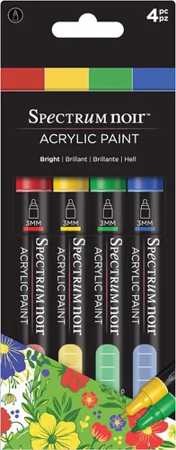 Vista 7 de Rotuladores de pintura acrílica mezclables a base de agua, secado rápido y opaco, perfectos para capas, punta fina de bala, esencial