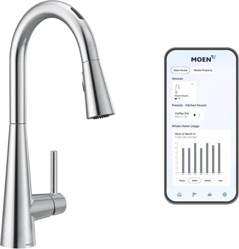 Vista 11 de Moen 7864EWSRS Sleek Reflex Motionsense, 7864BLS