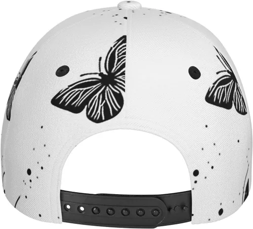 Vista 3 de BQIUULO Gorras para mujer, gorra de béisbol de moda, ajustable, gorras deportivas ajustadas