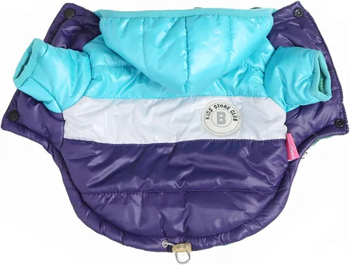 Vista 5 de Chaleco de Perro Abrigo de Invierno para Perros Pequeños Niños Niñas, Chaquetas de Plumón para Perros Sudadera con Capucha para Cachorros Abrigo