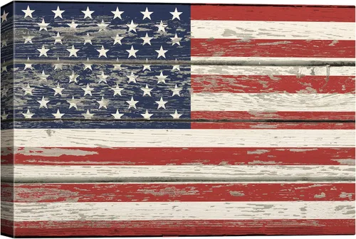 Vista 24 de SIGNWIN - Lienzo decorativo para pared, diseño de bandera de Estados Unidos