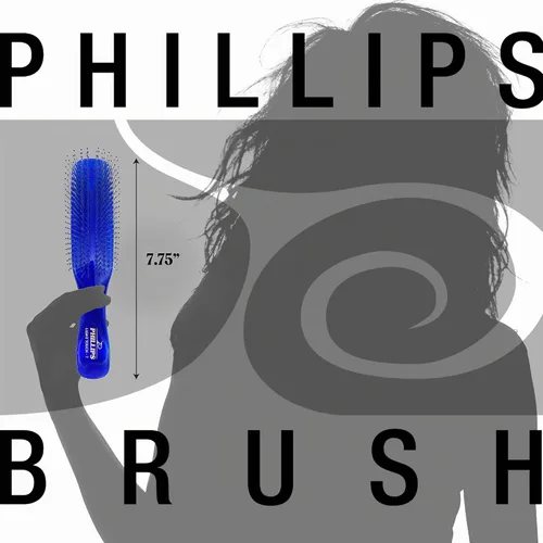 Vista 5 de Phillips Brush Light Touch 7 - Cepillo para el cabello, 7.75 pulgadas