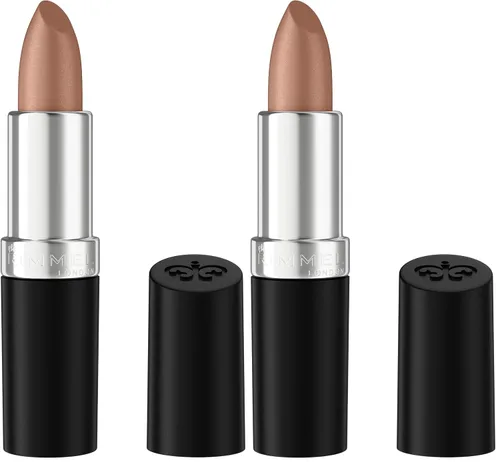 Vista 14 de Rimmel London Lasting Finish by Kate Lipstick, 001