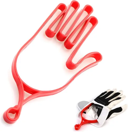 Vista 2 de DGZZI Guantes de golf Camilla 2 unids Durable Outdoor Sport Guantes Holder Keeper Hanger Secador Shaper Tool Accesorios