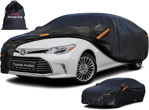 Vista 50 de Kayme Cubierta de auto SUV de 7 capas ajuste personalizado para BMW X1 (2009-2025), impermeable, para todo tipo de clima, para automóviles, cubierta