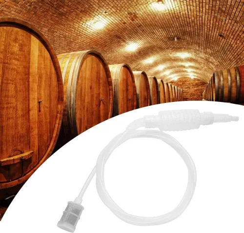 Vista 4 de Wine Tube JTLB 21 * 17 * 5 Home Brew Syphon Filtro Tubo Manguera Cerveza Vino Fabricación Herramienta