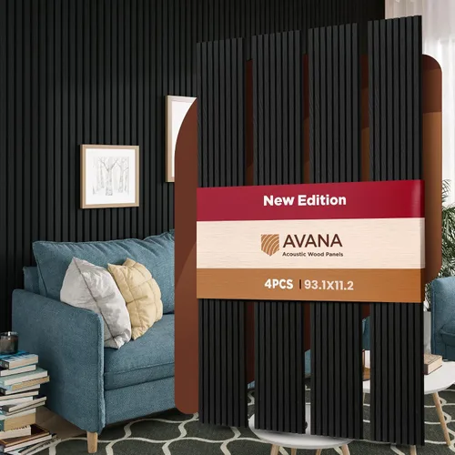 Vista 30 de Paquete de Muestras de Color de Paneles de Pared Acústicos Avana - Paneles de Madera Premium para Decoración de Paredes - Insonorización