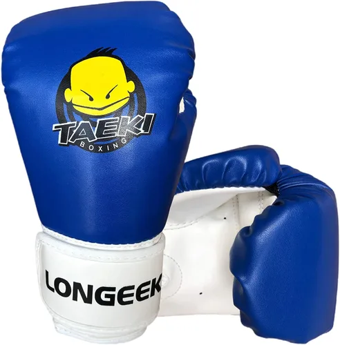 Vista 13 de Guantes de boxeo para niños de 4/6 onzas, guantes de entrenamiento, guantes de bolsa, guantes de lucha para niños de 3 a 15 años