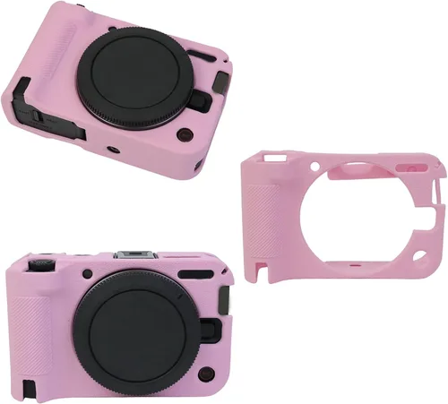Vista 2 de Cubierta de silicona suave que absorbe los golpes para la cámara digital R50V Funda protectora ligera Accesorios Protector de cuerpo completo