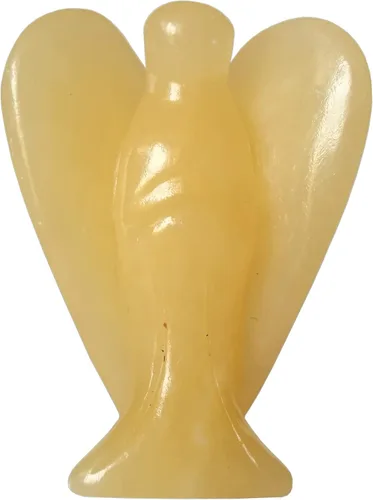 Vista 22 de Estatua de ángel guardián de oración de cristal curativo africano natural, 2 pulgadas, tallado en bolsillo, figuras de piedra de palma
