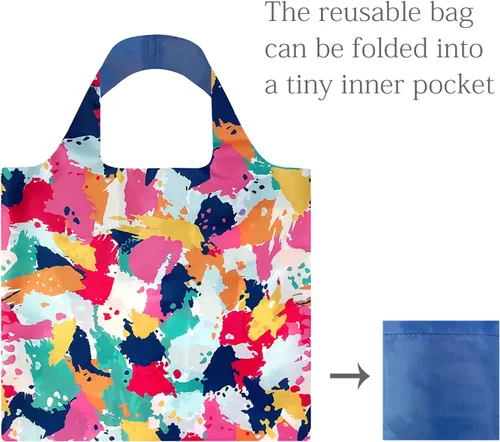Vista 6 de Wrapables Bolsa de compras reutilizable de la colección AllyBag