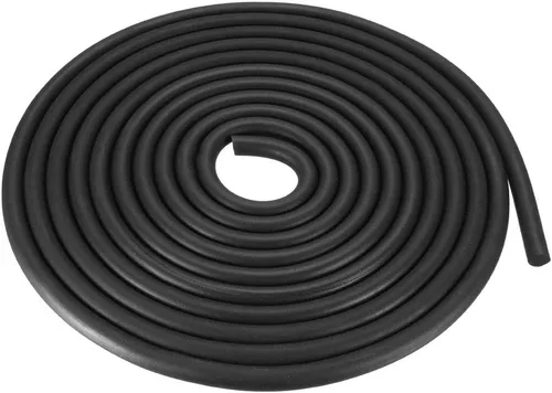 Vista 10 de uxcell Tira de sellado de goma de espuma Burlete 3mm de diámetro 3 metros de largo Negro
