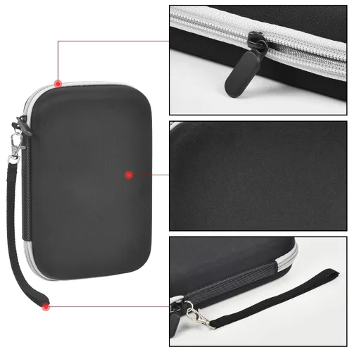 Vista 6 de casmilee Funda compatible con Giiker Super Slide Brain Games, bolsa organizadora de rompecabezas Brain Teaser, bolsa de almacenamiento, soporte
