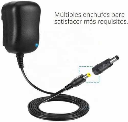 Vista 2 de Belker 12W 3V 4.5V 5V 6V 7.5V 9V 12V Adaptador Universal de Voltaje Ajustable AC/DC Fuente de Alimentación de Corriente para Electrónica Doméstica