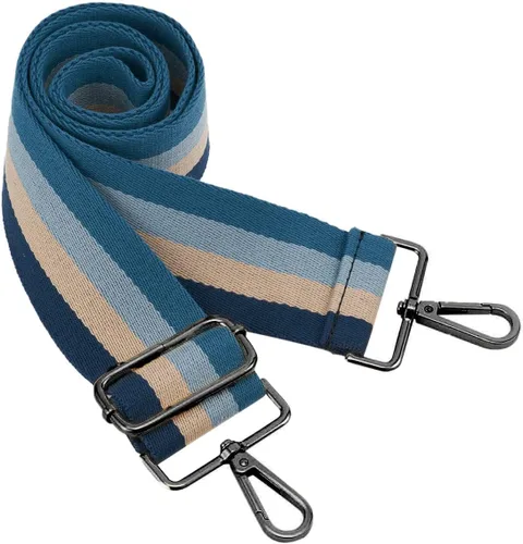 Vista 85 de ZOOEASS Hebillas de níquel Correa ancha para el hombro ajustable de repuesto para cinturón de pistola, hebilla de guitarra estilo bandolera