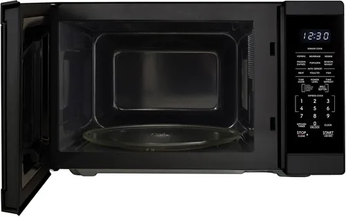 Vista 11 de SHARP Horno microondas para encimera con plato giratorio extraíble de 12.4 pulgadas, 1100 vatios, 1.4 pies cúbicos, color negro