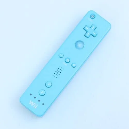 Vista 3 de Wii Remote Controller - Blue (Renewed)