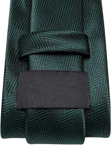 Vista 32 de Dubulle Corbata tejida de cachemira para hombre y gemelos de pañuelo para hombre, conjunto de gemelos para boda formal y negocios