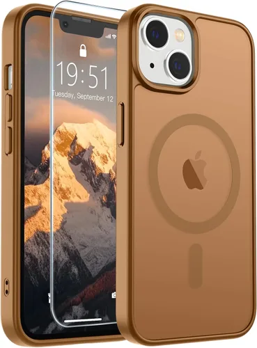 Vista 325 de SUPFINE Funda magnética para iPhone SE 2022 (3ª)/2020 (2ª), iPhone 8 (compatible con MagSafe) (protección contra caídas de grado militar), funda