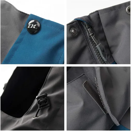 Vista 5 de Diamond Candy-Chamarra impermeable de Softshell con capucha para hombre.