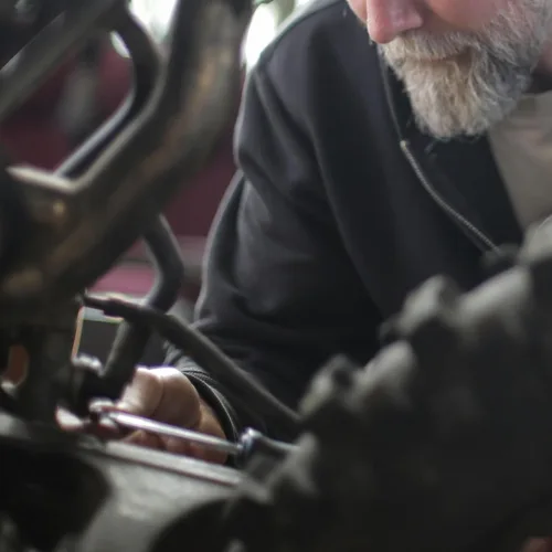 Vista 5 de Juego de llaves Allen de cabeza plana de 8 piezas de 0.059 in - 0.236 in para reparación de bicicletas