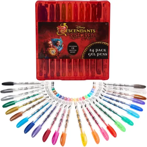 Vista 18 de Innovative Designs Beetlejuice - Juego de bolígrafos de gel para niños, paquete de 24 con bolígrafos de gel con purpurina, bonitos bolígrafos
