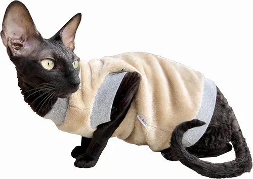 Vista 9 de Jersey de gato polar beige (S)