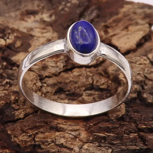 Vista 5 de Goyal Exports SRG331H - Anillo de plata de ley 925 con piedras preciosas hechas a mano para mujeres