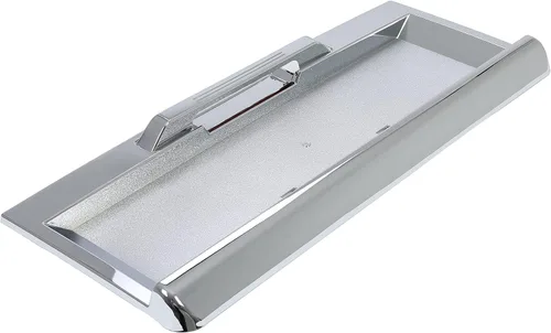 Vista 7 de KUAFU Marco de matrícula trasero compatible con Hummer H2 2003-2005, cubierta de bisel, moldura de plástico ABS cromado, juego de 3 piezas