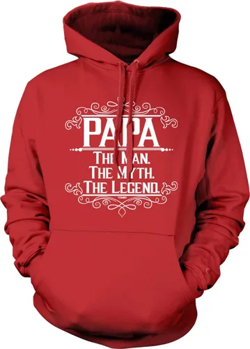 Vista 5 de Papa The Man, The Myth, The Legend - Sudadera unisex con capucha