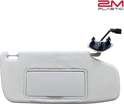 Vista 3 de Visera solar para Chevy Blazer S10 1995-2005 para conductor y pasajero, calidad de equipo original (gris + claro)