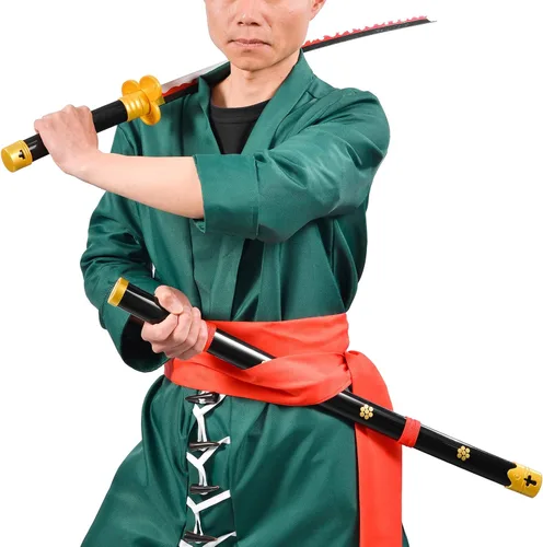 Vista 5 de Anime Sword 41 inch,Zorowado ichimonjiAnime Original Texture,for Role-Playing and Collection, with One Display Stand