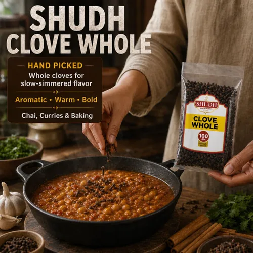 Vista 8 de Clove Whole (Laung) 100GM Té de 3.5 onzas, bolas de pomandro y popurrí, seleccionado a mano Origen indio