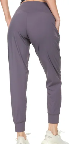 Vista 186 de Kcutteyg - Pantalones deportivos con bolsillos para mujer, diseño suave, ligero y de secado rápido, para entrenamiento, gimnasia, yoga y correr
