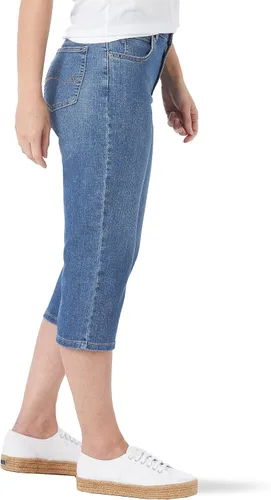 Vista 2 de Lee Jeans capri de ajuste relajado para mujer