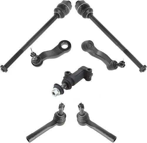 Vista 51 de TRQ Kit de dirección delantera con barra de acoplamiento de fuelle de piñón y cremallera compatible con Toyota Echo 2000-2005