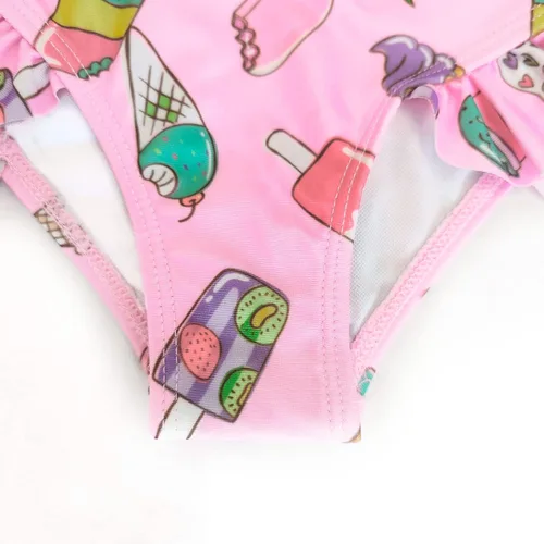 Vista 6 de CHILDRENSTAR Trajes de baño de dos piezas para niñas, traje de baño de playa y piscina