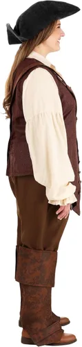 Vista 6 de Plus Size Disney Elizabeth Swann Costume for Women