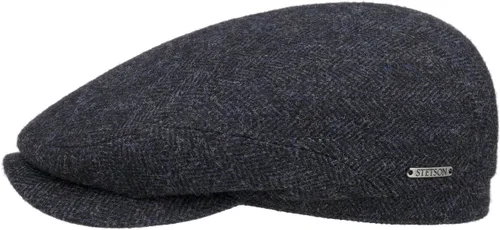 Vista 11 de Stetson Belfast Gorra plana de lana con pico espiga para hombre Otoño Invierno