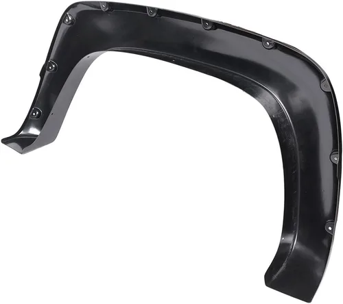 Vista 7 de Guardabarros estilo remache de bolsillo compatibles con Chevy GMC C/K 1500 1988-1998 Juego de 4 piezas de color negro texturizado