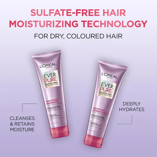 Vista 2 de L'Oréal Paris EverPure - Shampoo hidratante sin sulfato