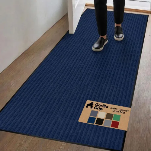 Vista 94 de GORILLA GRIP Traffic Guard - Tapete resistente para interiores y exteriores Negro