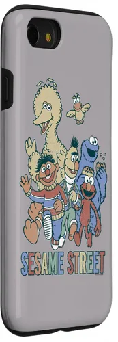 Vista 3 de Funda para iPhone SE (2020) / 7 / 8 Barrio Sésamo