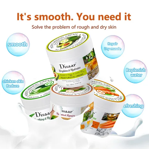 Vista 5 de DISAAR Beauty Caracol Vitamina C Aceite de Jojoba Reafirmante Piel Hidratante Crema Hidrata Reparaciones 4.1 fl oz/4.03fl.oz